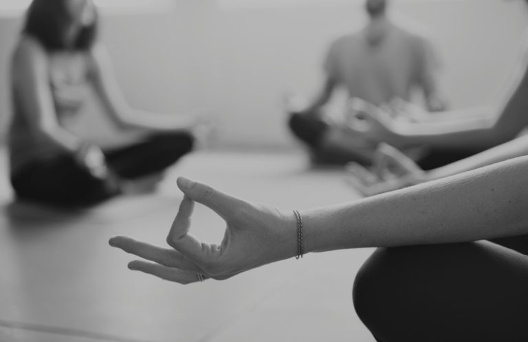 Meditation session during classes at Cape of Good Hope for residents of Maidenhead